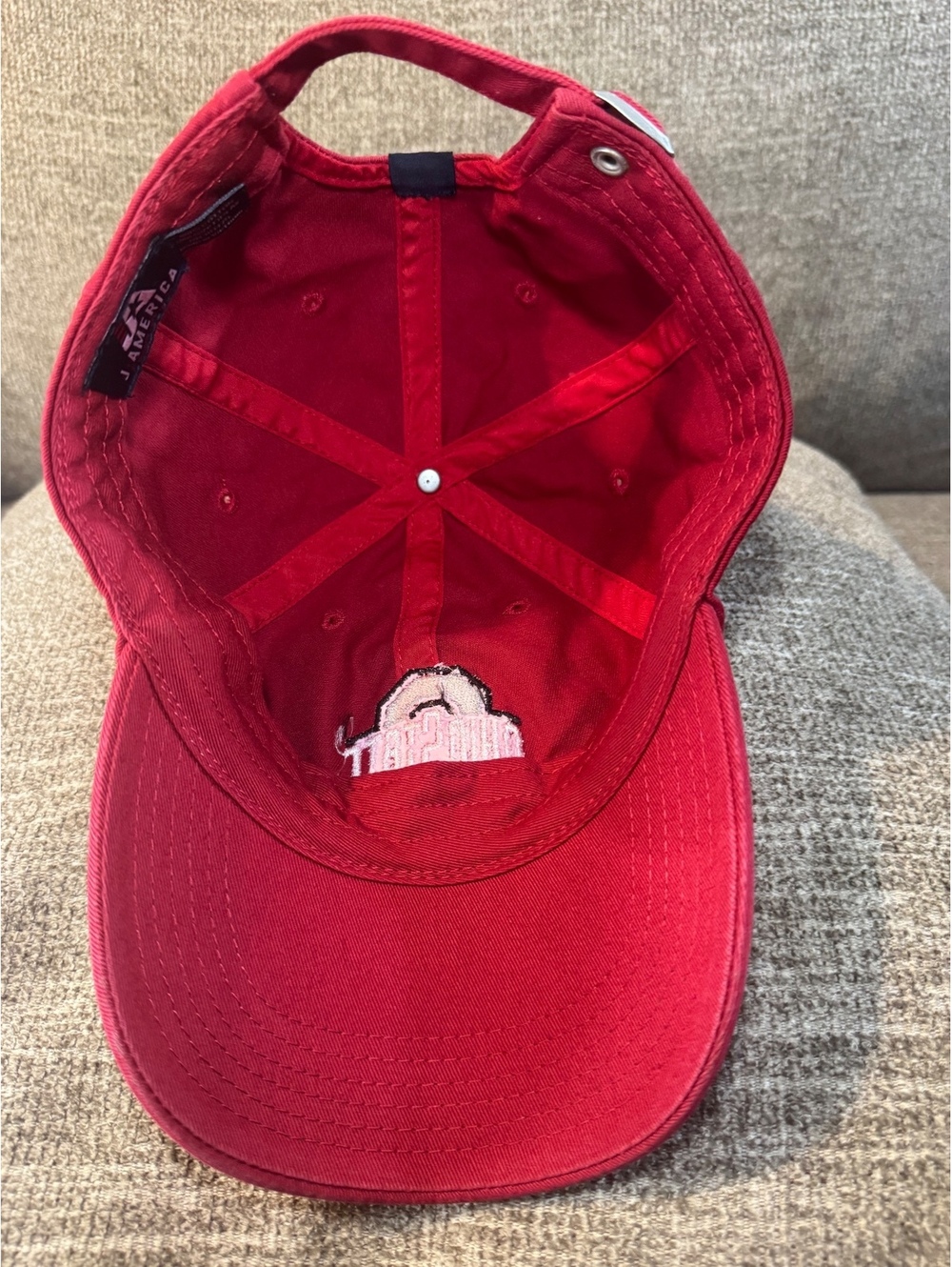 Official Ohio State Buckeyes Red adjustable OSFA - Picture 6 of 10